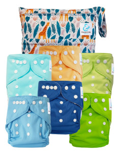 Pack Essentiel de couches lavables TE1 Sensitive