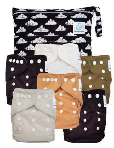 Pack Essentiel de couches lavables TE1 Sensitive