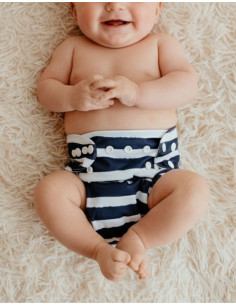 Lot de Couches lavables te1 évolutives et inserts pour bébé 2