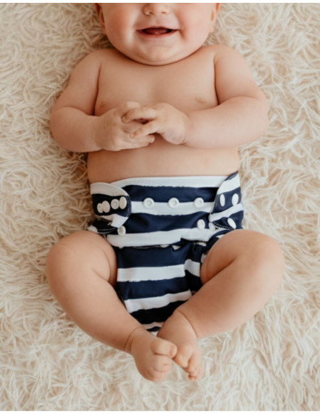 Lot de Couches lavables te1 évolutives et inserts pour bébé