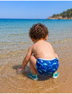 Couche maillot de bain lavable et réutilisable pour bébé 2