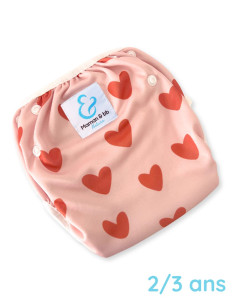 Couche maillot de bain lavable et réutilisable pour bébé