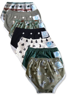 Learning panties to cleanse scalable waist bamboo