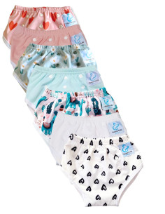 Learning panties to cleanse scalable waist bamboo