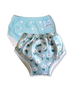 Lernen von Höschen, um skalierbare Taille Bambus zu reinigen