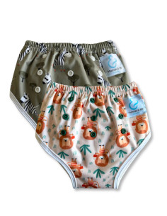 Learning panties to cleanse scalable waist bamboo