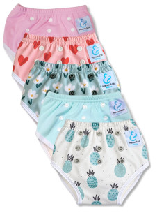 Learning panties to cleanse scalable waist bamboo