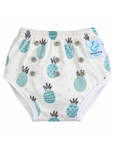 Bamboo Potty Training Pants – Pineapple, Adjustable One-Size