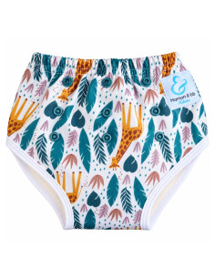Leren slipje om schaalbare taille bamboe te reinigen