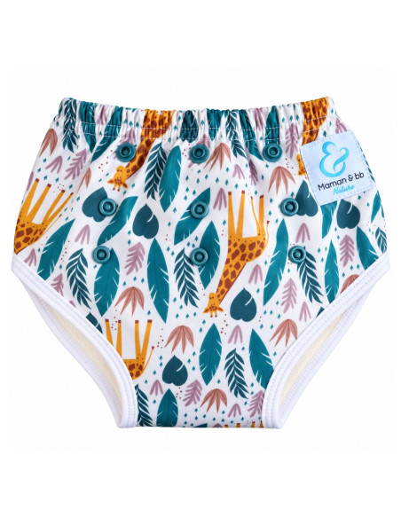 Bamboo Potty Training Pants – Zoé the Giraffe, Adjustable One-Size
