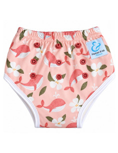 Culotte d'apprentissage à la propreté taille évolutive bambou