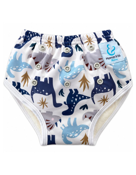 Culotte d'apprentissage à la propreté taille évolutive bambou