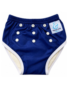 Culotte d'apprentissage à la propreté taille évolutive bambou