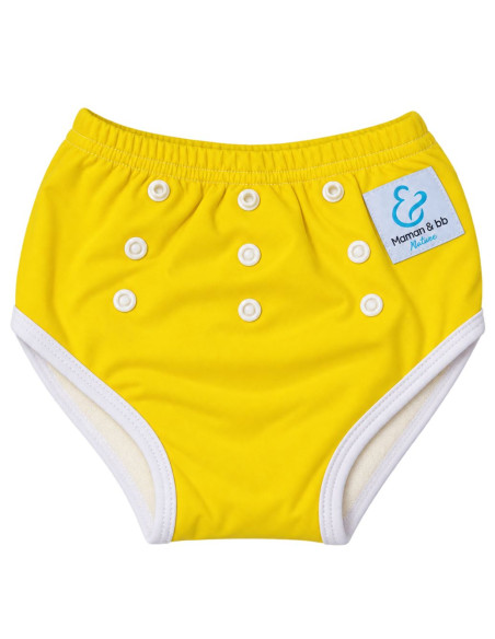 Culotte d'apprentissage à la propreté taille évolutive bambou