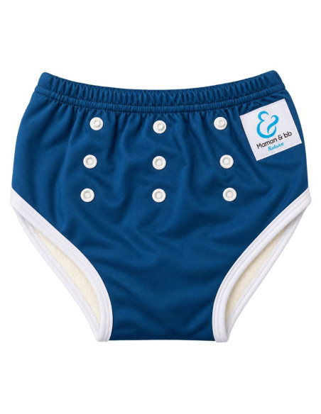 Culotte d'apprentissage à la propreté taille évolutive bambou