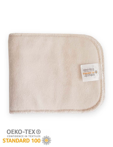 Oeko Tex cotton insert for washable layers while two