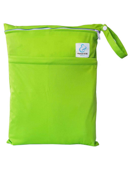 Waterproof bag for storing and carrying washable layers