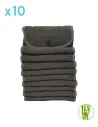 Lot de 10 inserts en charbon de bambou et microfibre pour couches lavables