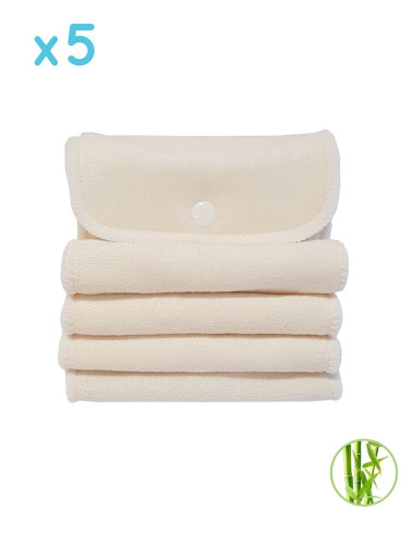 Lot de 5 Inserts en microfibre pour couches lavables