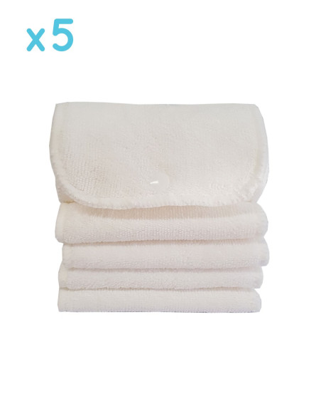 Lot de 5 Inserts en microfibre pour couches lavables