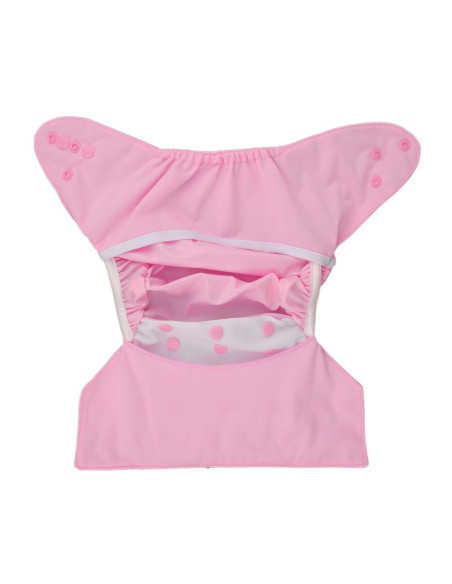 comment régler une couche lavable évolutive à la taille de bébé