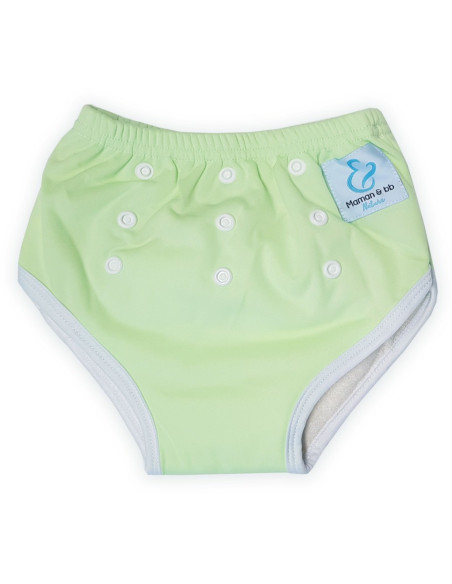 Culotte d'apprentissage à la propreté taille évolutive bambou