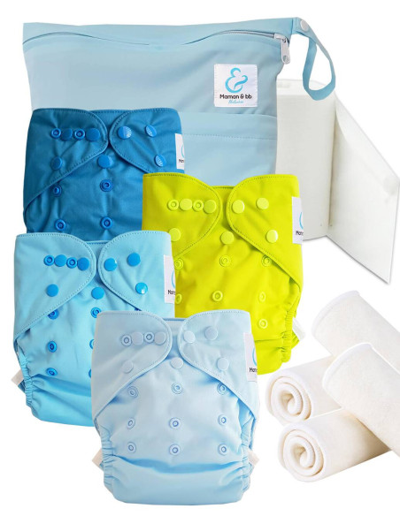 Kit de lancement couches lavables Start and Go TE2 Cocooning