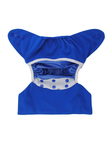 comment régler une couche lavable évolutive à la taille de bébé