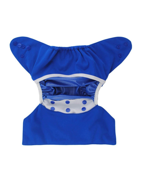 comment régler une couche lavable évolutive à la taille de bébé