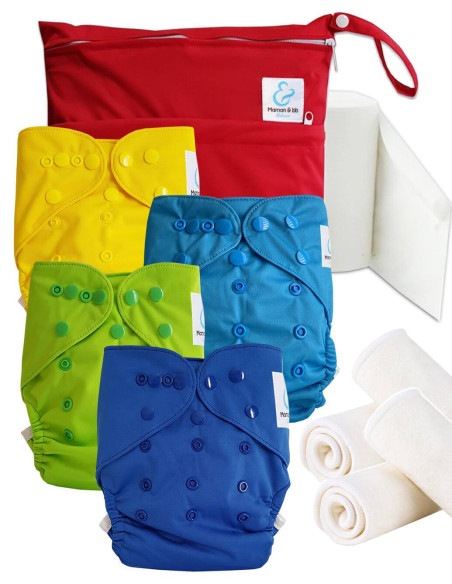 Kit de lancement couches lavables Start and Go TE2 Peps