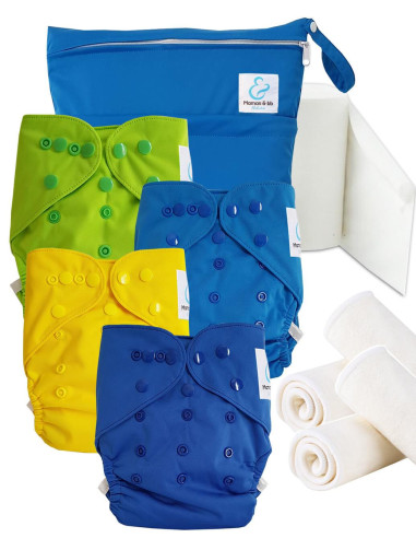 Kit de lancement couches lavables Start and Go TE2 - Vahine