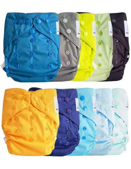 Lot 10 washable layers while two TE2