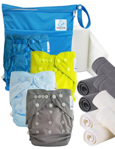 Kit de lancement couches lavables Start and Go TE2 - Vogue