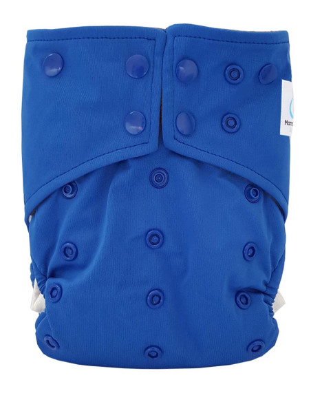 Couches lavables intégrales évolutives tout en un insert en bambou