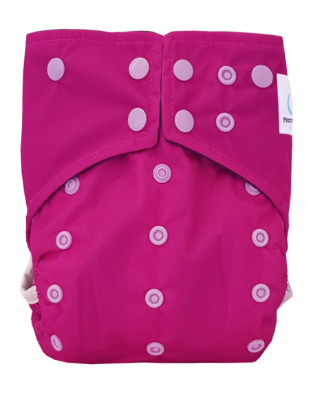 Couches lavables intégrales évolutives tout en un insert en bambou