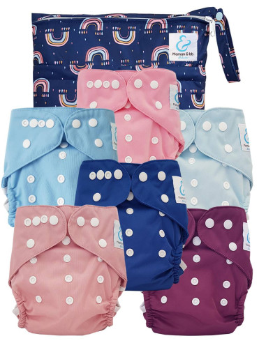 Pack Essentiel de couches lavables TE2 Sensitive