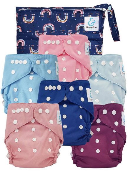 Pack Essentiel de couches lavables TE2 Sensitive