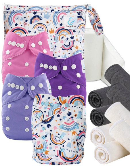 Kit de lancement couches lavables Start and Go TE1