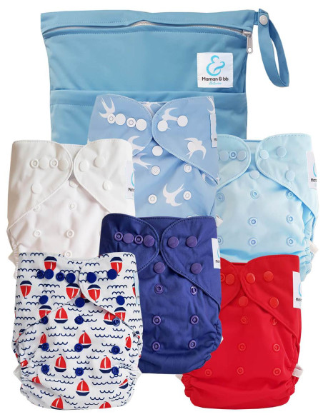 Pack Essentiel de couches lavables TE2