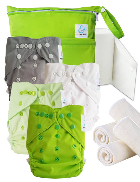 Kit de lancement couches lavables Start and Go TE2 Little Girl