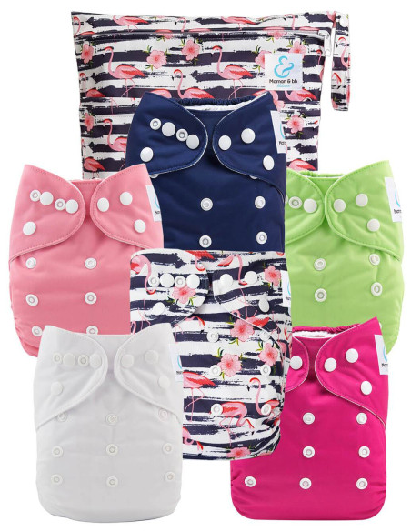 Launch kit washable diapers - the essential to start a healthy approach to baby and the planet