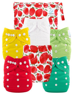 Launch kit washable diapers - the essential to start a healthy approach to baby and the planet