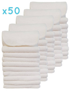 Veel van 40 microfiber-inserts voor windeln wasbaar