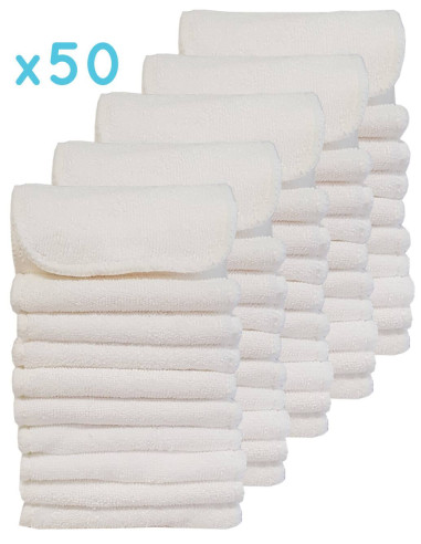 Lot de 40 inserts en microfibre pour couches lavables