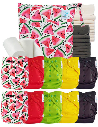 how to set a scalable washable layer at the baby size