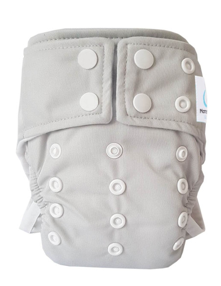 Capas lavables completas recién nacidos escalables todo en uno con inserción de bambú y dobles glastos