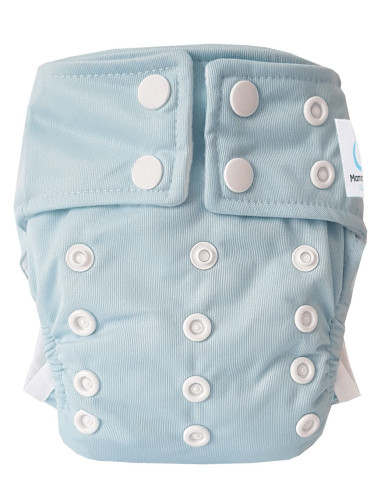 Full Washable Layers Newborn Scalable All in One With Bamboo Insert and Double Glasts