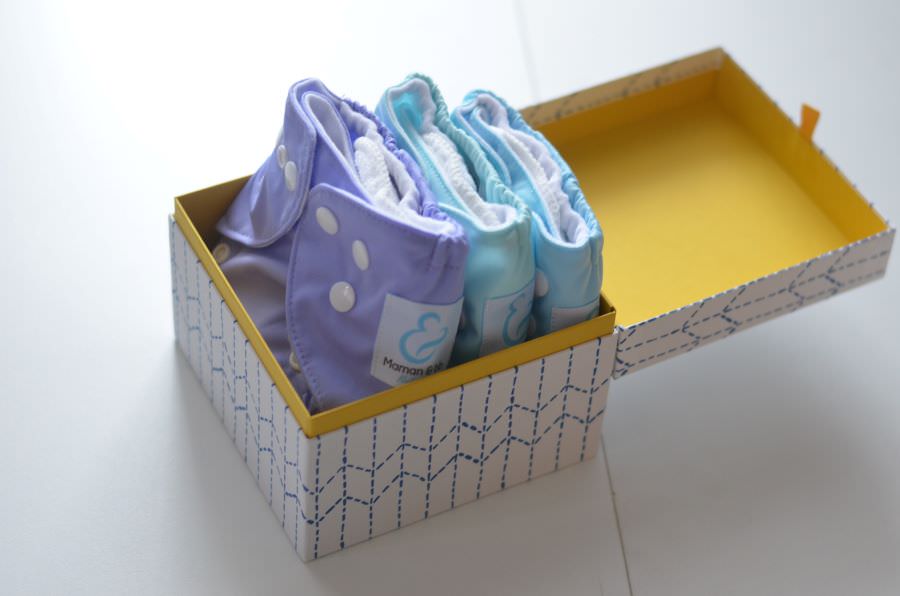 Boite cadeau couche lavable