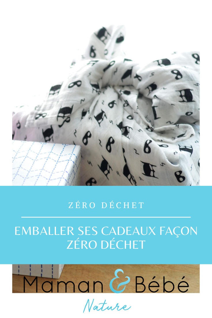 Emballer cadeaux zéro déchets