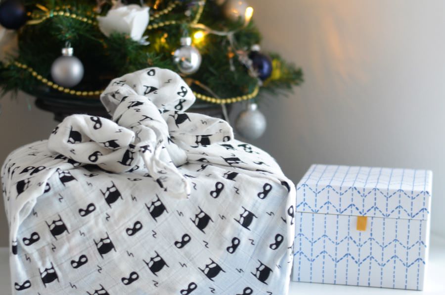 emballages cadeau zéro déchet
